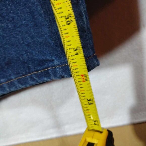 Rustler Men's Size 42x32 Blue Regular Fit Straight Leg 100% Cotton Denim Jeans - Picture 6 of 10